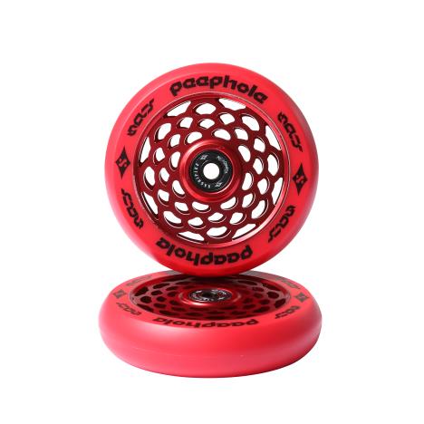 Sacrifice Spy Peephole Wheels - Red SOLD IN PAIRS £39.95